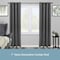 Kenney Mfg Kenney Layla 1" Value Decorative Window Curtain Rod, 30-84", Black KN87002V1NP - alternate 7